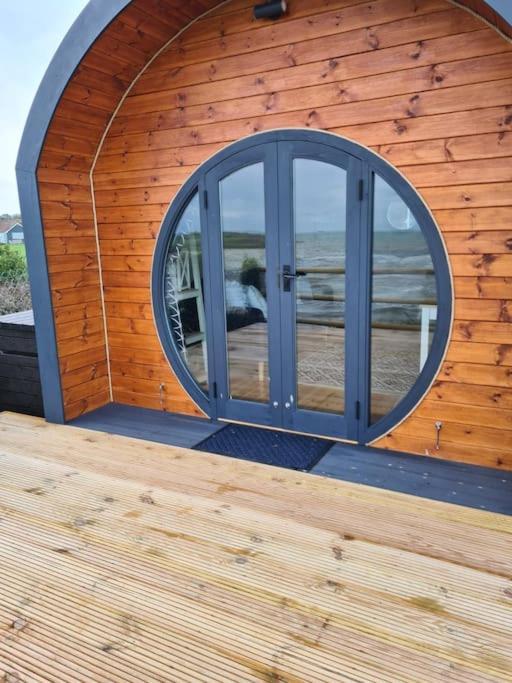 Spring Tide Cliff Top Glamping Pod With Direct Sea Views バーチントン エクステリア 写真