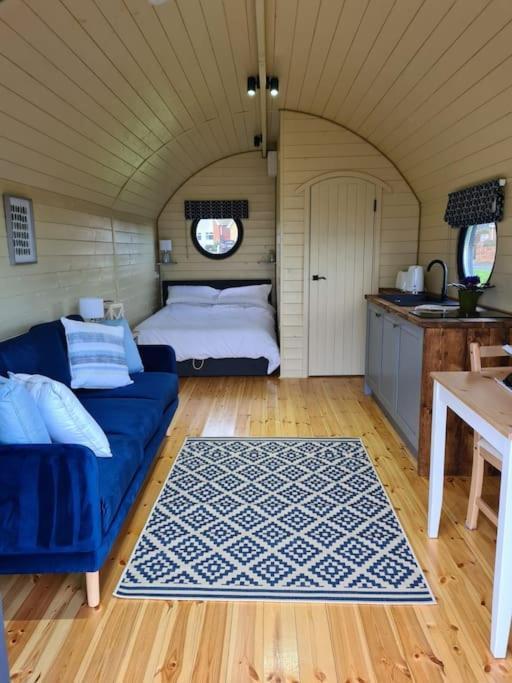 Spring Tide Cliff Top Glamping Pod With Direct Sea Views バーチントン エクステリア 写真